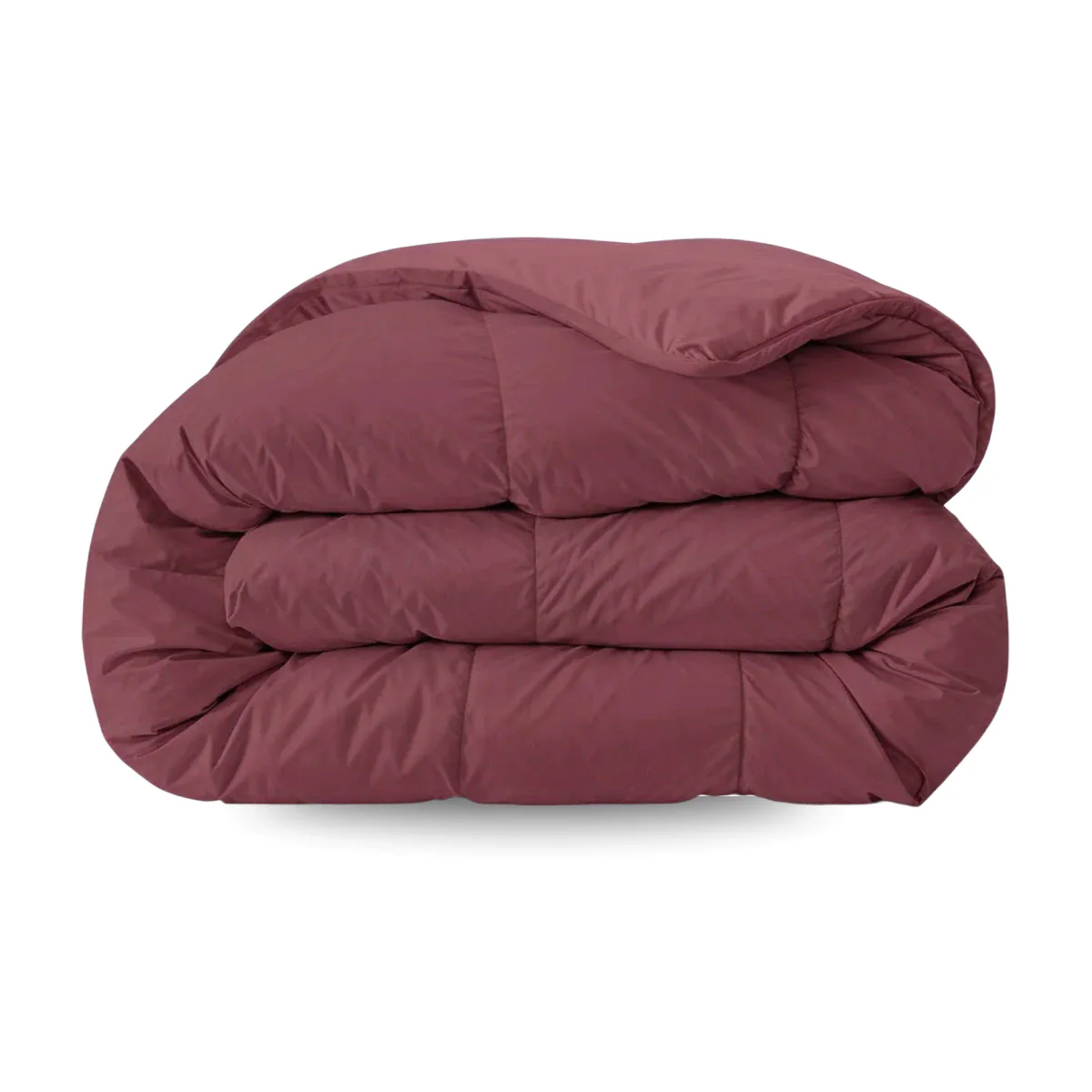 Zelesta Pure Uni Katoen Dekbed - Bordeauxrood