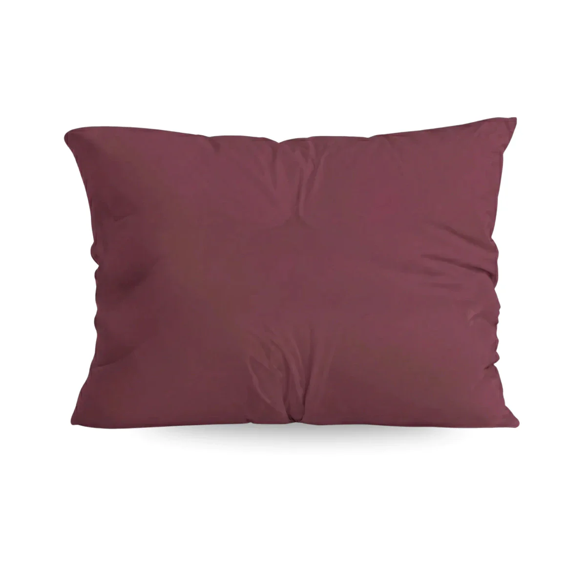 Zelesta Pure Uni Katoen Kussensloop set van 2 - Bordeauxrood