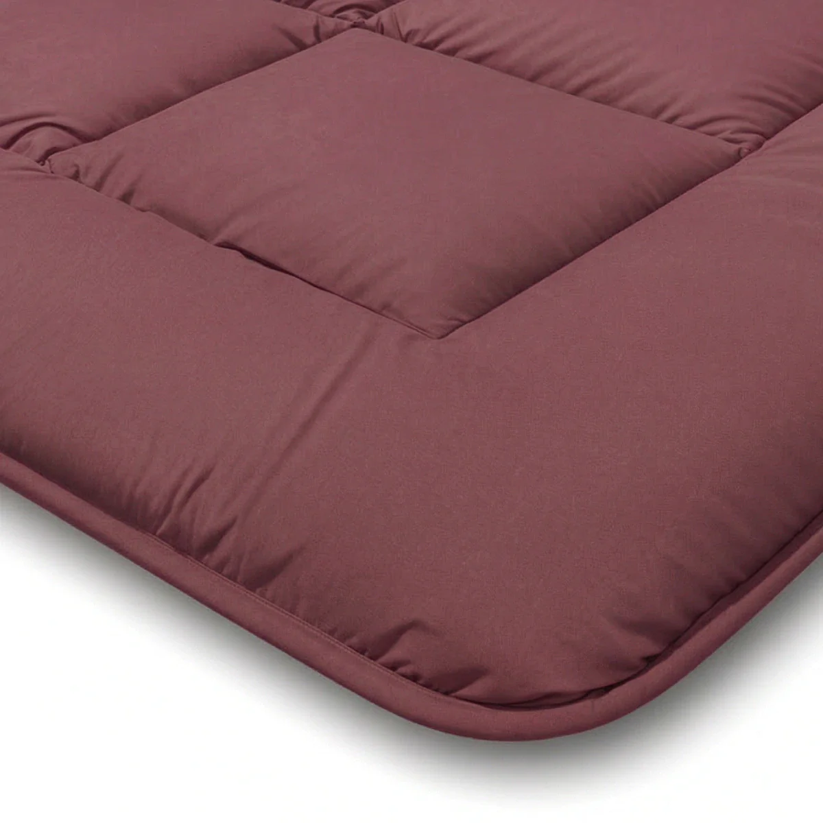 Zelesta Pure Uni Katoen Zomerdekbed - Bordeauxrood - Image 6