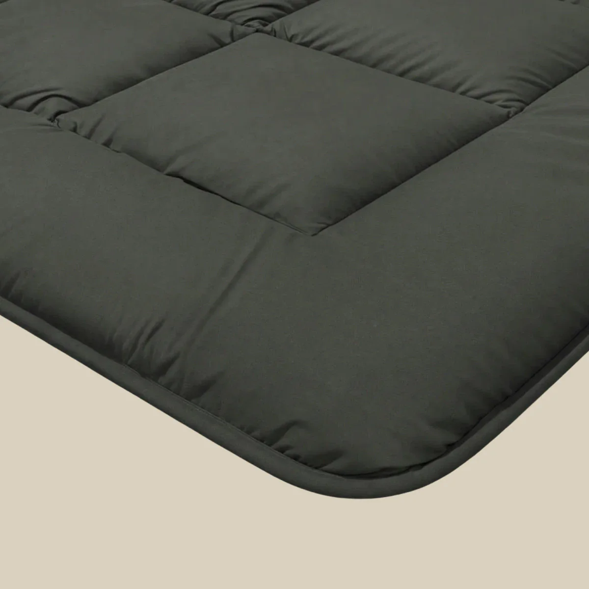 Zelesta Pure Uni Katoen Zomerdekbed - Olijfzwart - Image 6