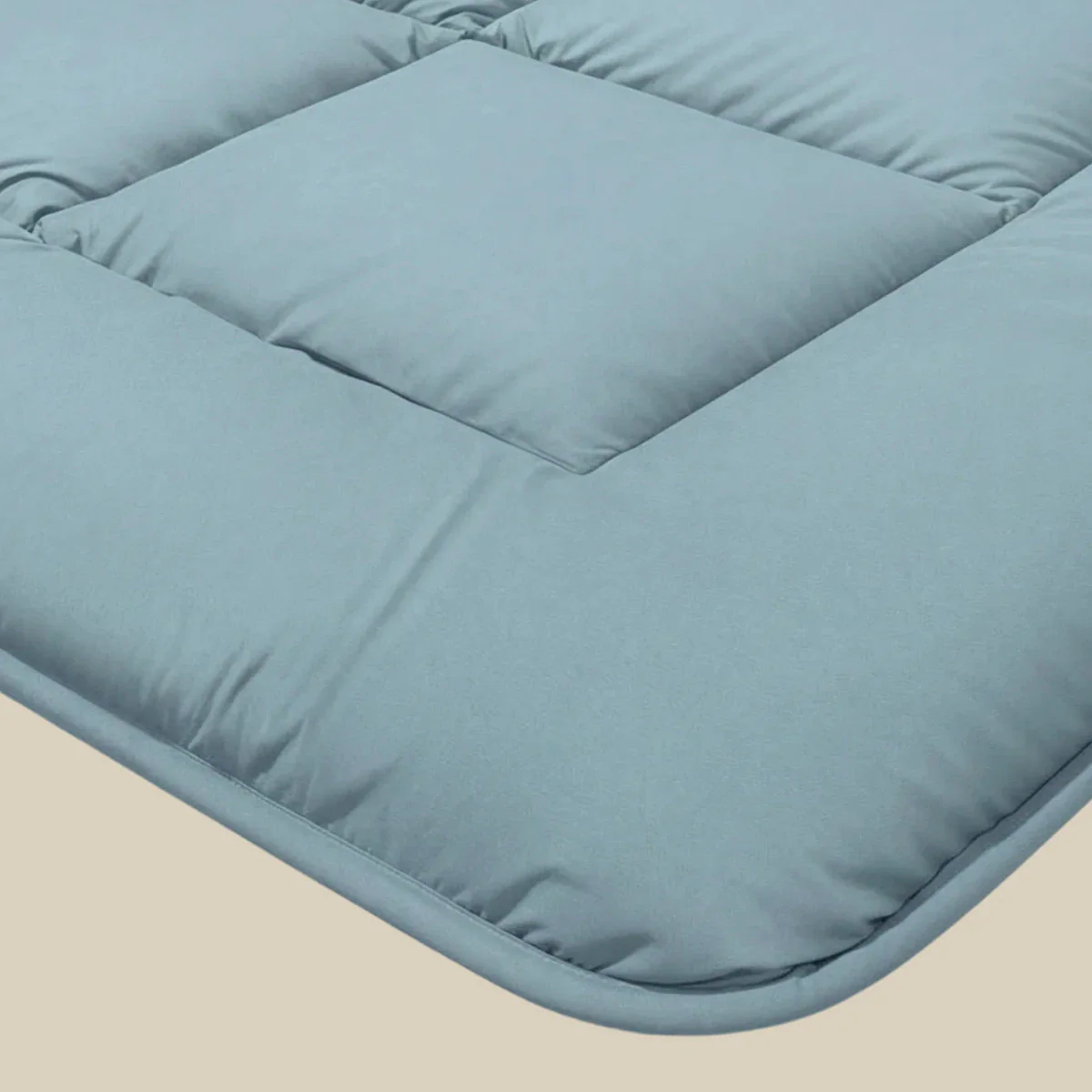 Zelesta Pure Uni Katoen Zomerdekbed - Pastelblauw - Image 6