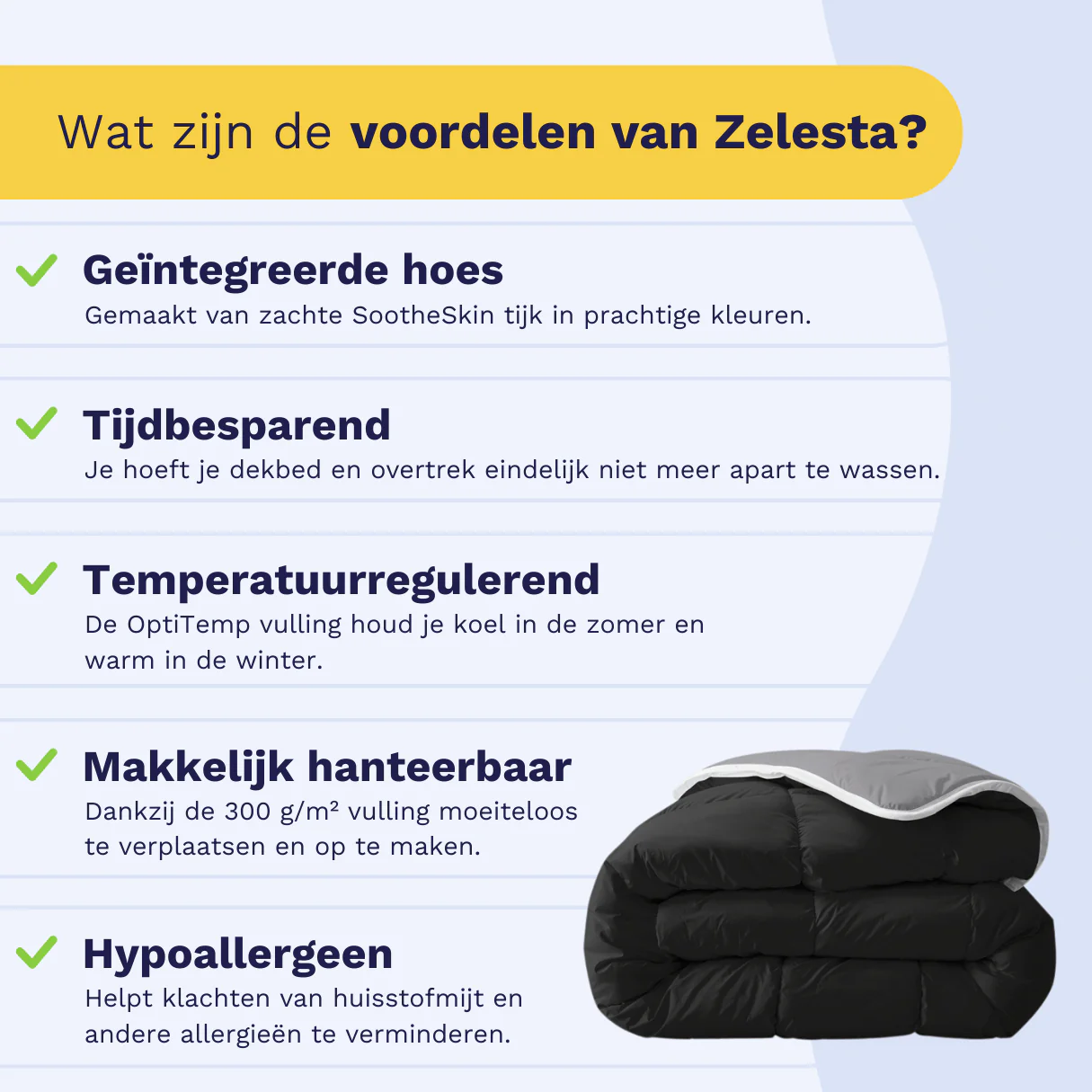Zelesta Royalbed - Zwart & Antraciet - Image 4