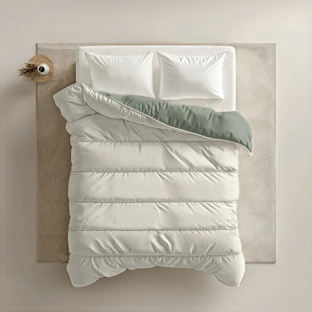 Zelesta Royalbed - Green & Cream - Image 3