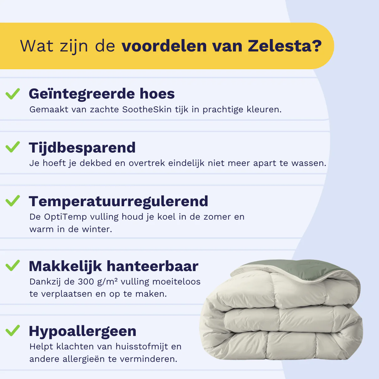 Zelesta Royalbed - Green & Cream - Image 4