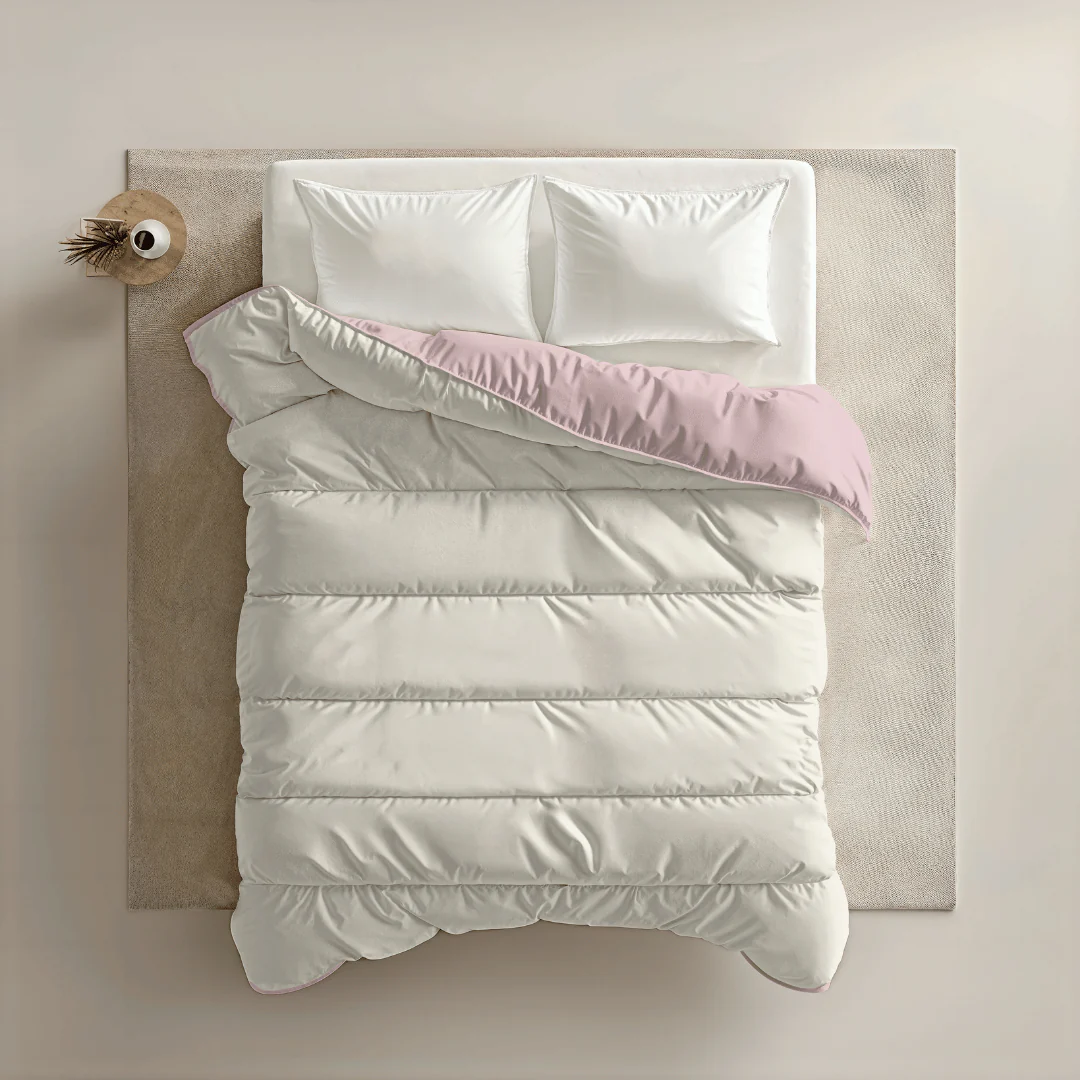 Zelesta Royalbed - Pastel Pink & Cream - Image 3