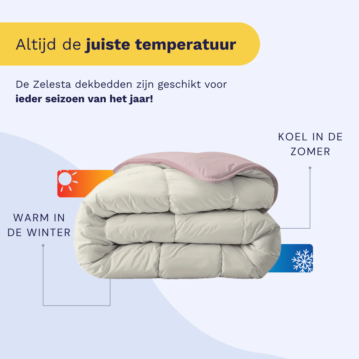 Zelesta Royalbed - Pastel Pink & Cream - Image 5