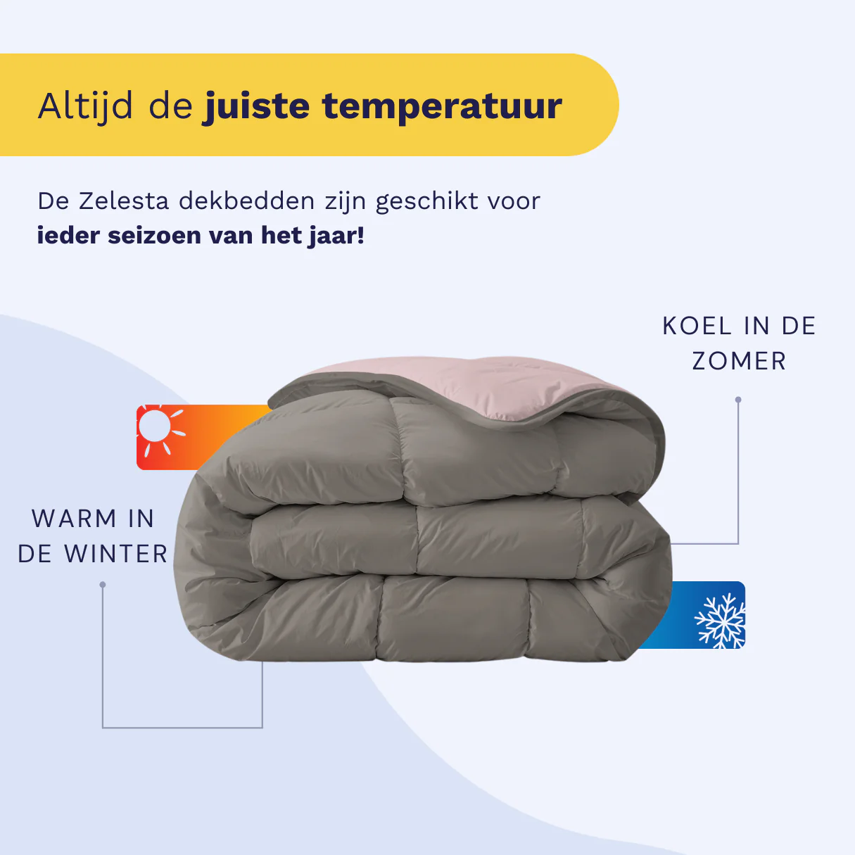 Zelesta Royalbed - Pastel Pink & Tender Grey - Image 5
