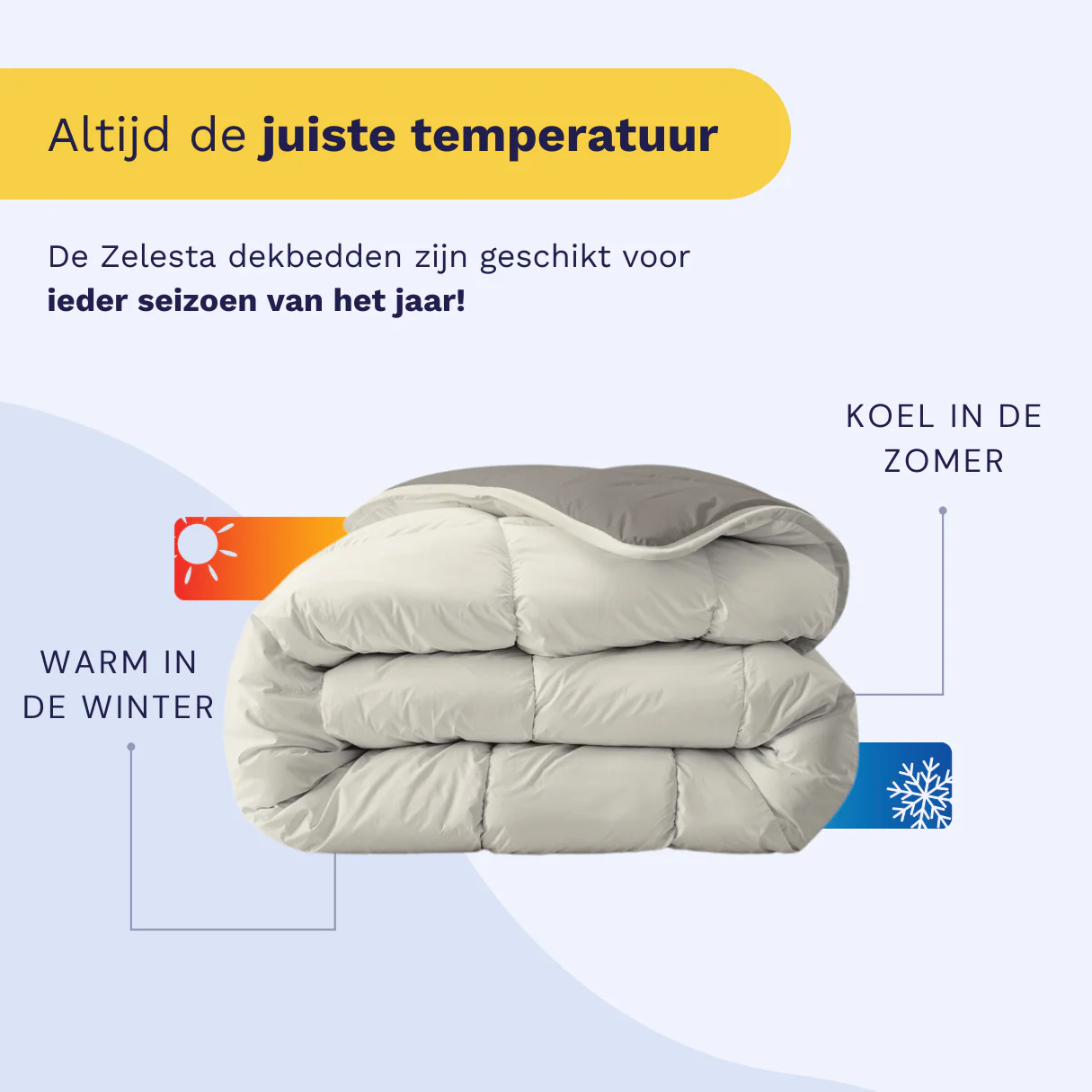 Zelesta Royalbed - Tender Grey & Cream - Image 5