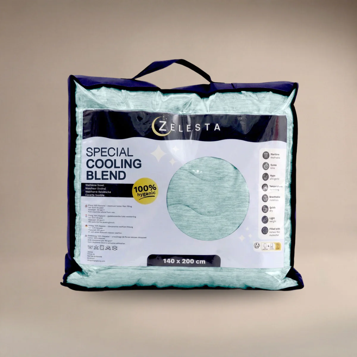 Zelesta Special Cooling Blend Zomerdekbed - Fris Mintgroen - Image 7