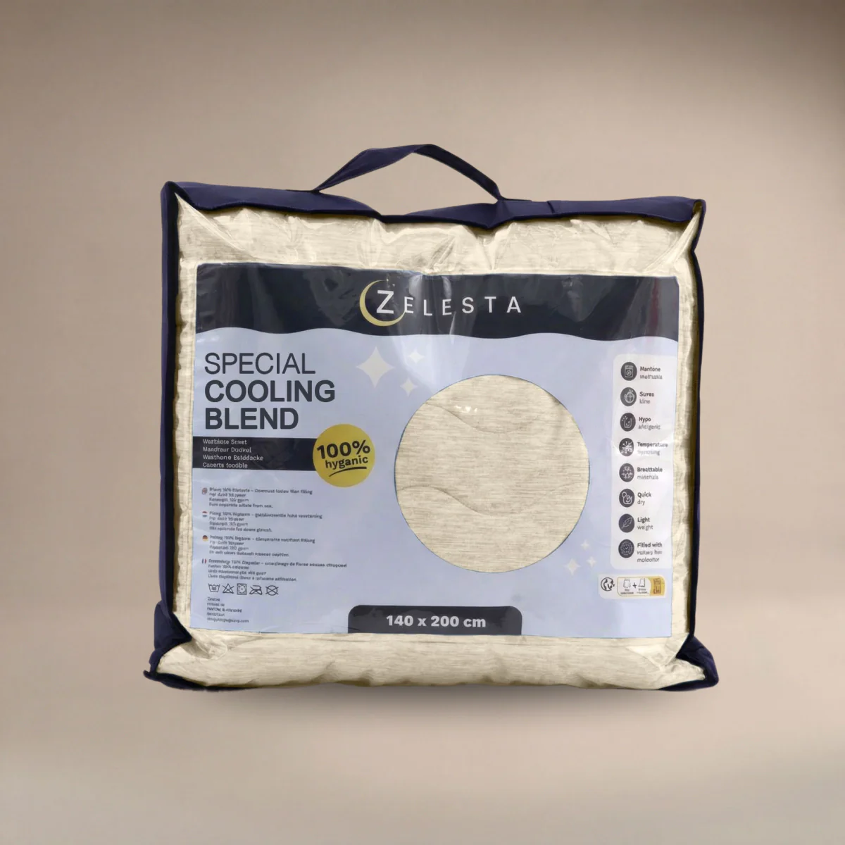 Zelesta Special Cooling Blend Zomerdekbed - Ivoorzand - Image 7