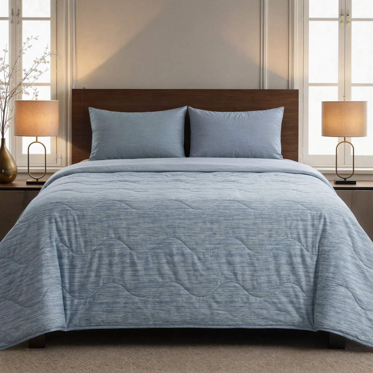 Zelesta Special Cooling Blend Zomerdekbed - Sereen Blauw - Image 3
