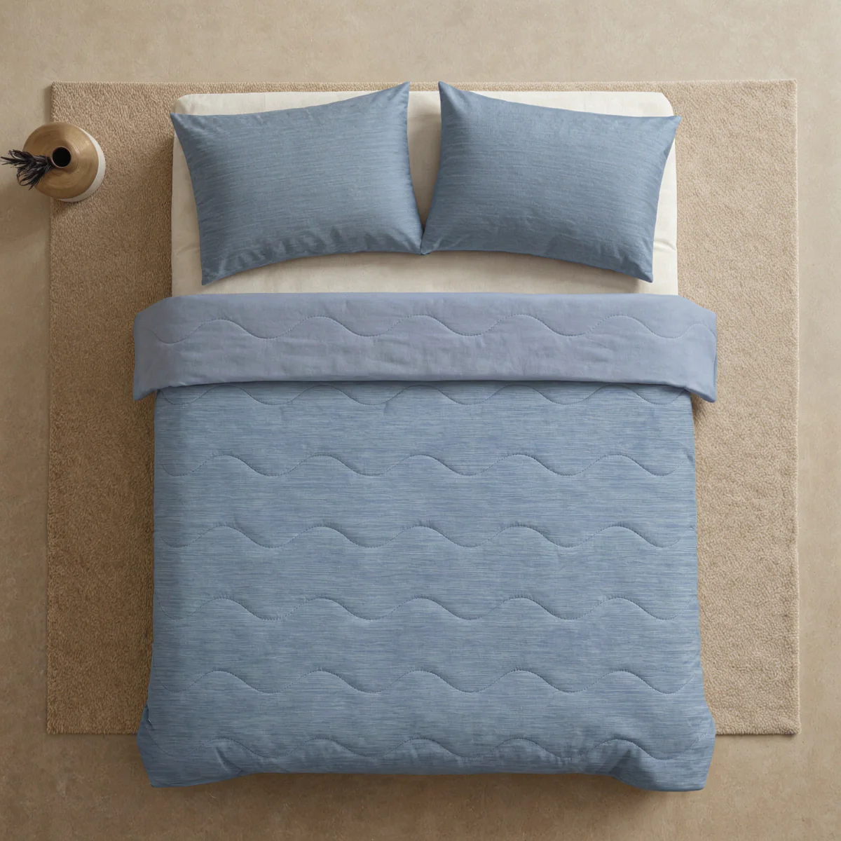 Zelesta Special Cooling Blend Zomerdekbed - Sereen Blauw - Image 4