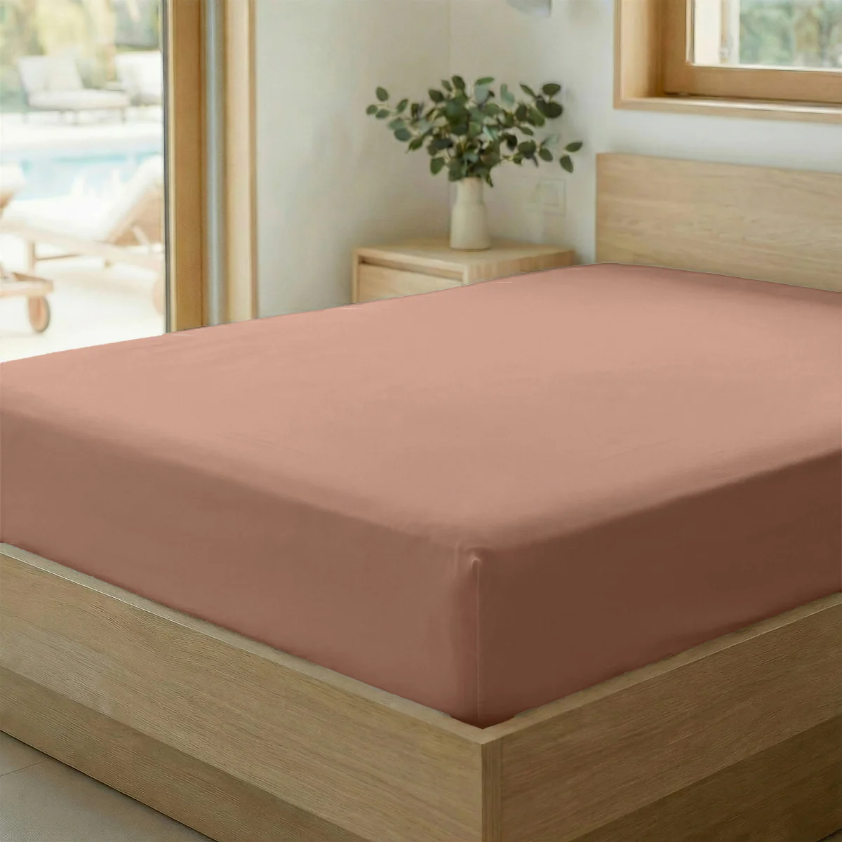 Zelesta Special Cooling Serene Hoeslaken - Terracottaroze