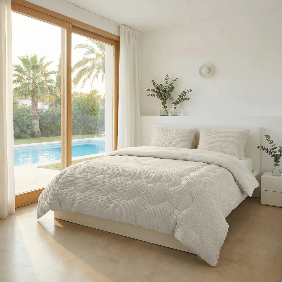Zelesta Special Cooling Serene Zomerdekbed - Crèmewit - Image 2
