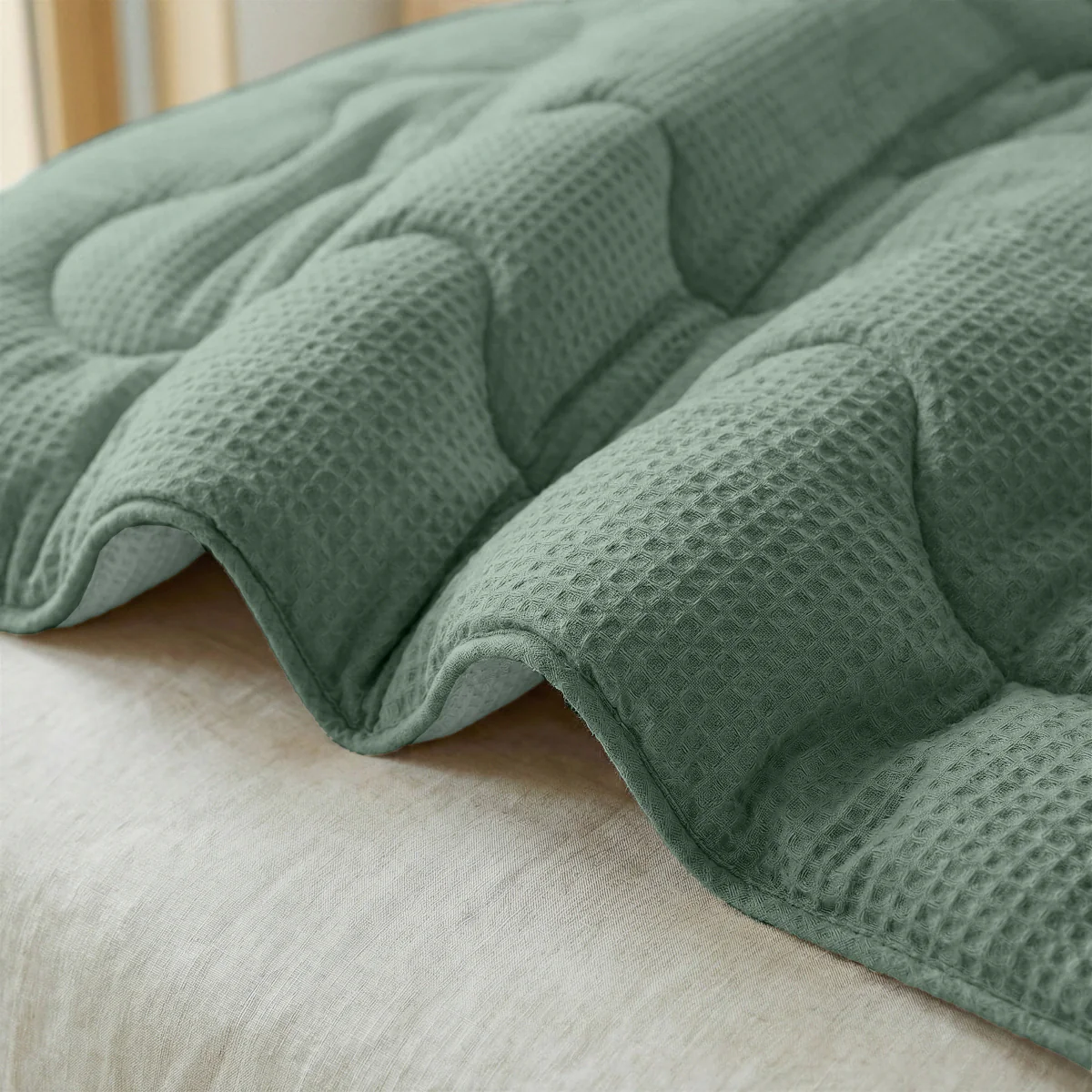 Zelesta Special Cooling Serene Zomerdekbed - Saliegroen - Image 6