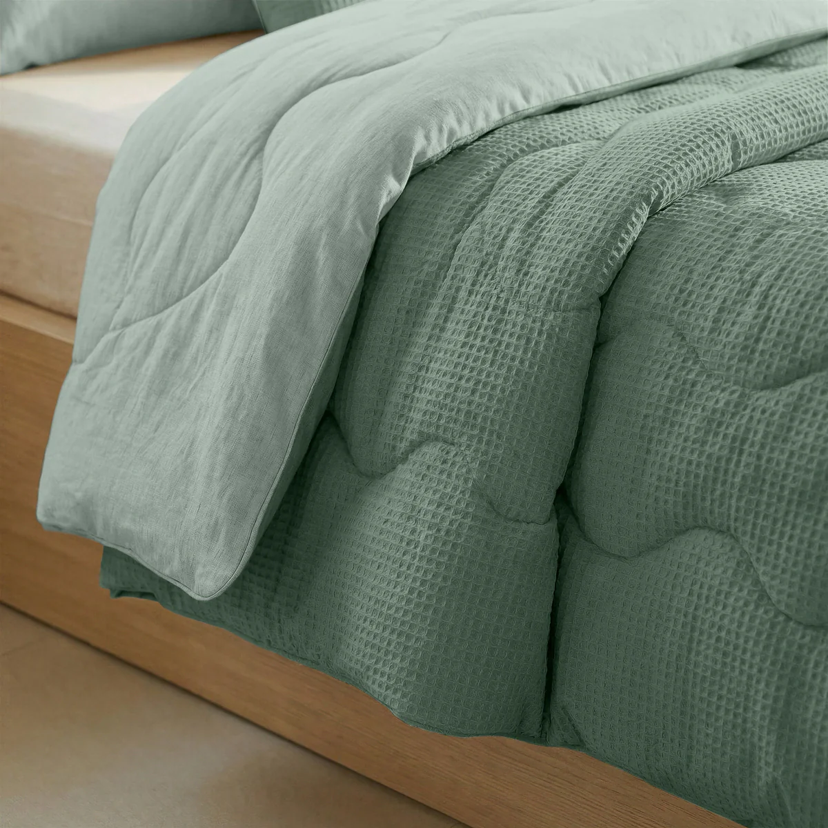Zelesta Special Cooling Serene Zomerdekbed - Saliegroen - Image 8