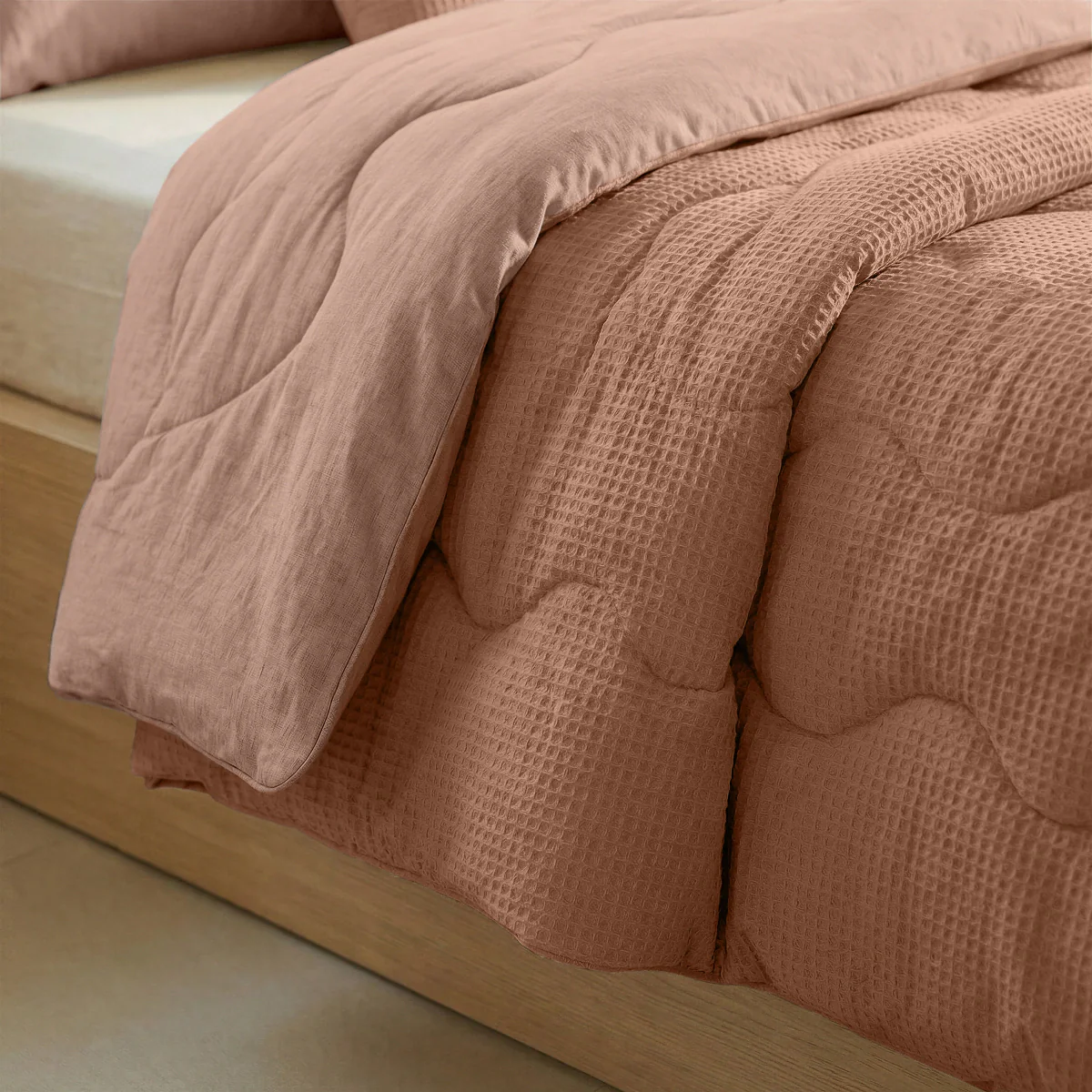 Zelesta Special Cooling Serene Zomerdekbed - Terracottaroze - Image 8