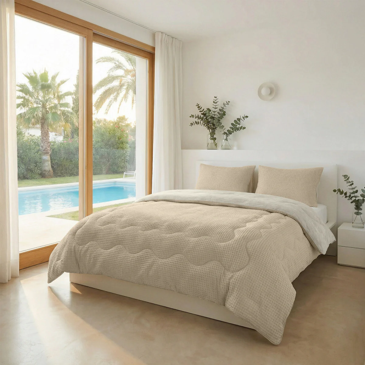 Zelesta Special Cooling Serene Zomerdekbed - Zand - Image 2