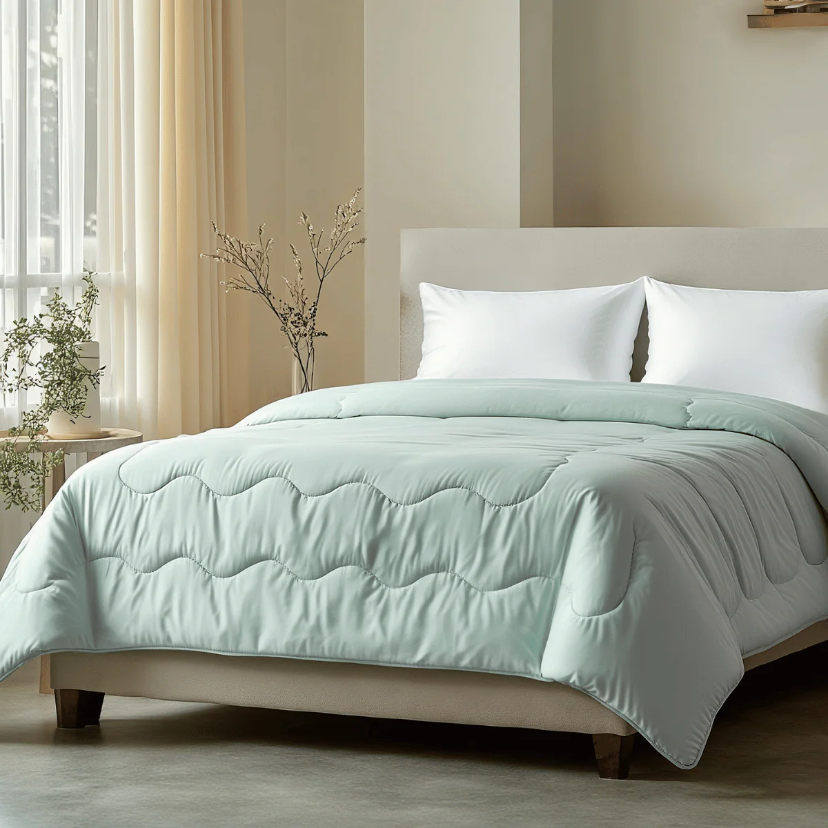 Zelesta Special Cooling Zomerdekbed - Mintgroen - Image 3