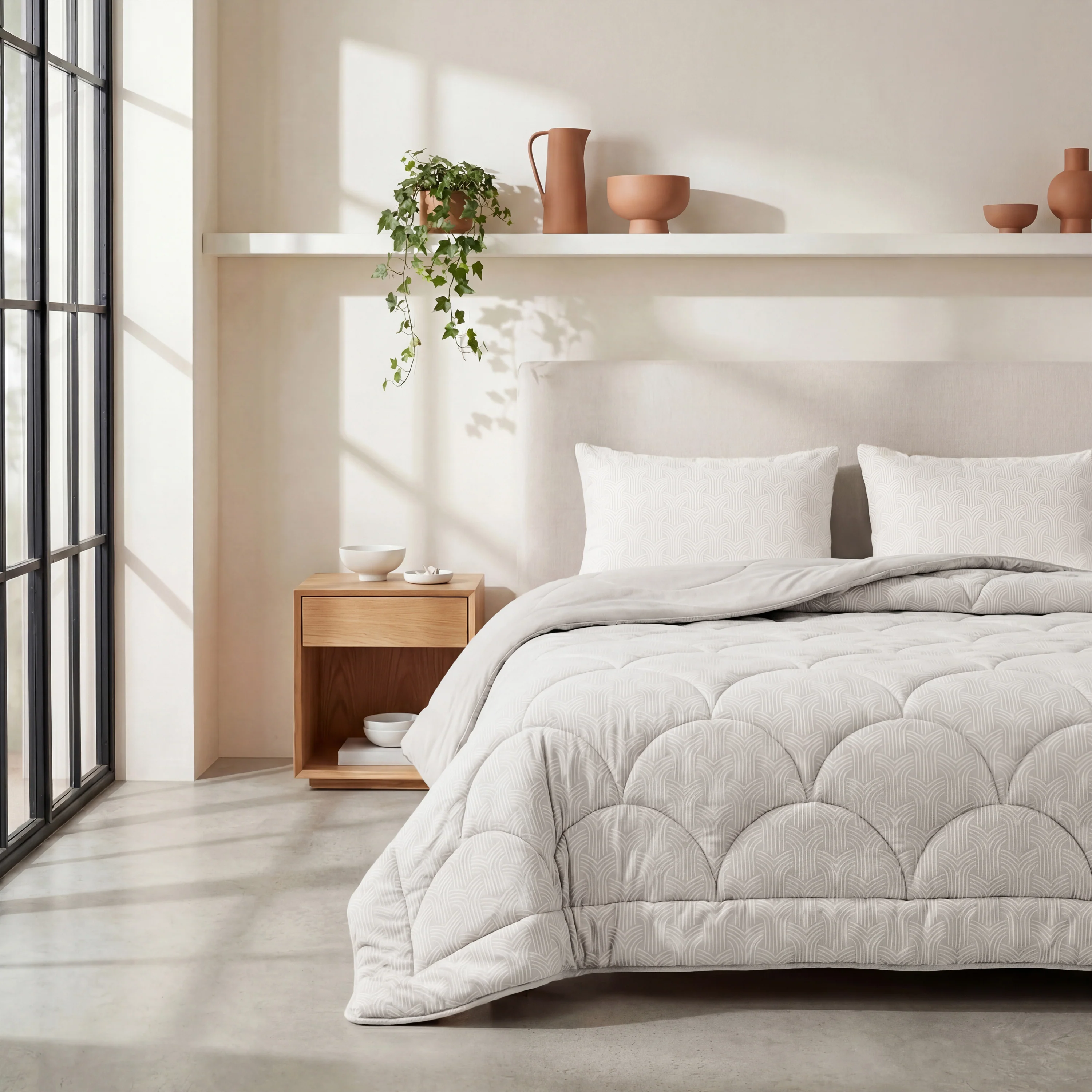 Zelesta Special Flanel Dekbed - Creme - Image 3