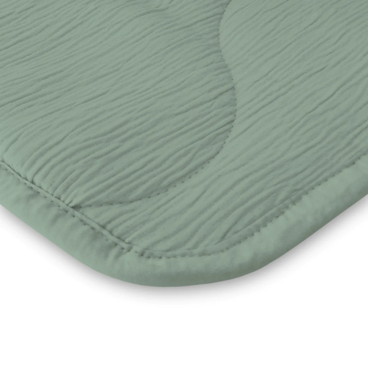 Zelesta Special Mousseline Zomerdekbed - Eucalyptusgroen - Image 6