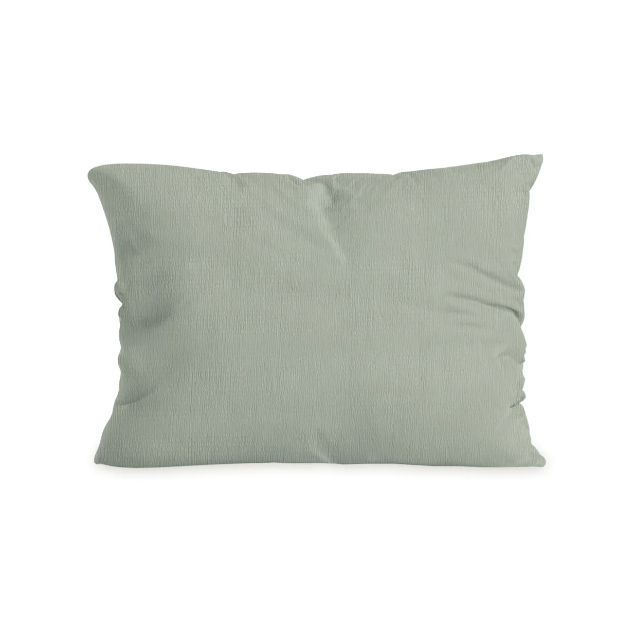 Zelesta Special Seersucker Kussensloop Set van 2 - Saliegroen