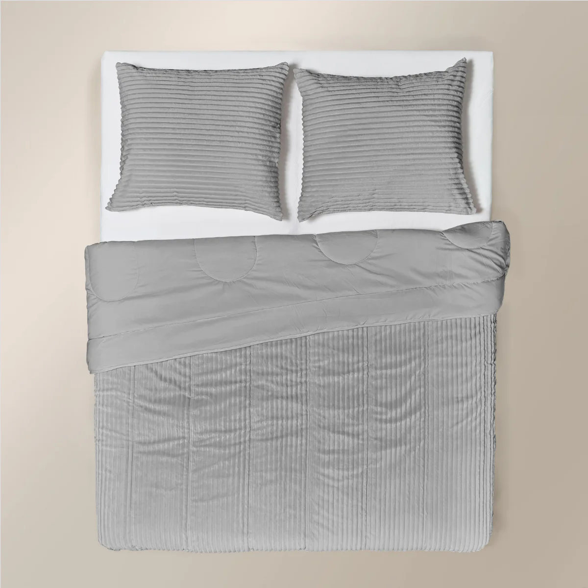 Zelesta Special Teddy Groove Dekbed - Grijs - Image 8