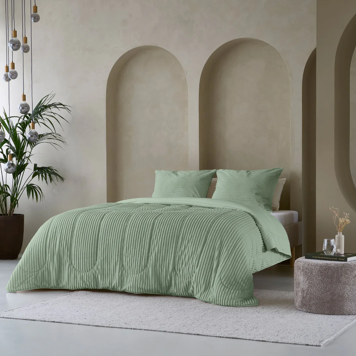 Zelesta Special Teddy Groove Dekbed - Groen - Image 2