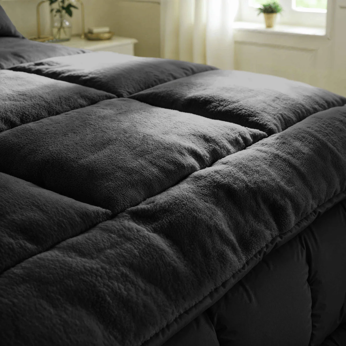Zelesta Special Teddy Dekbed - Antraciet - Image 10