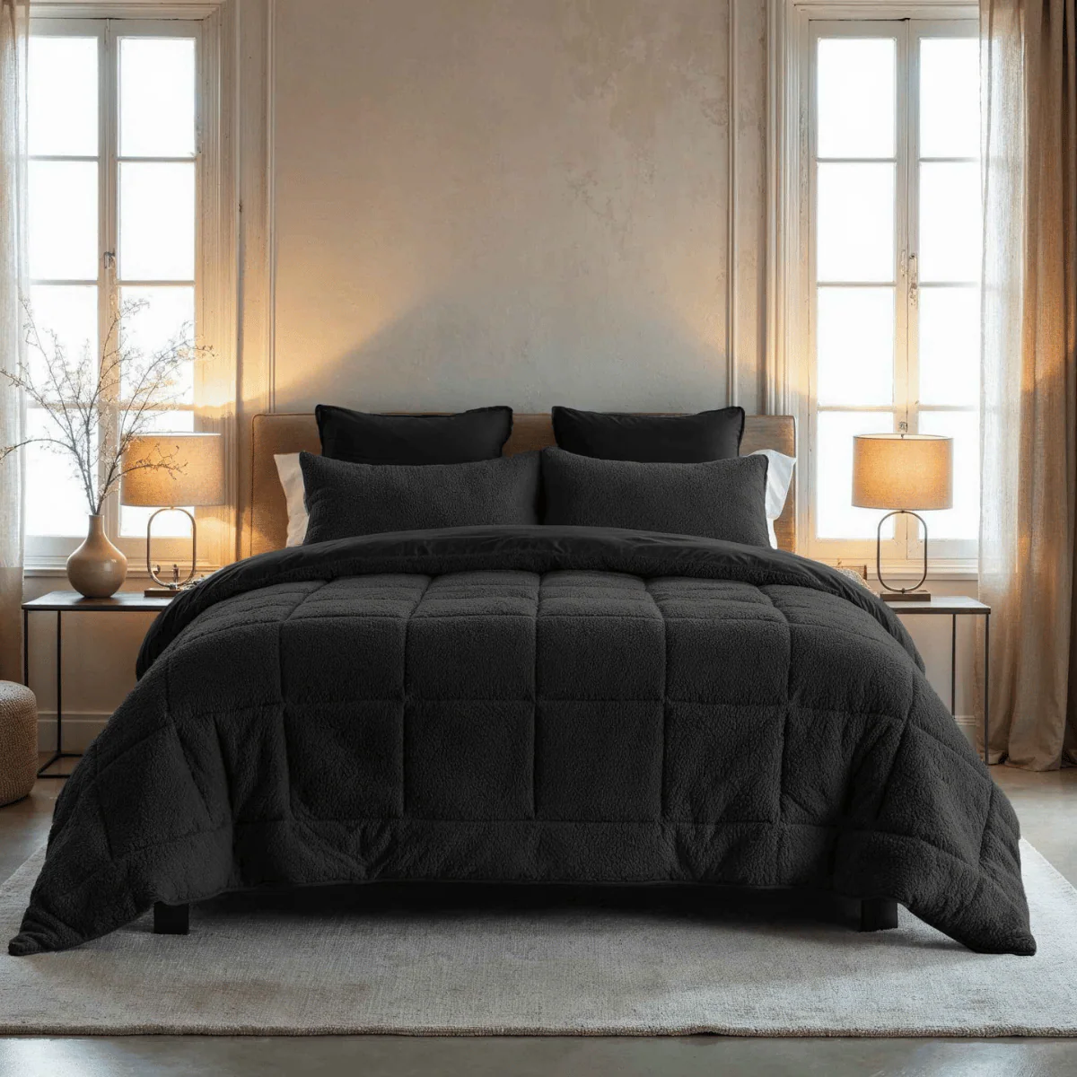 Zelesta Special Teddy Dekbed - Antraciet - Image 3