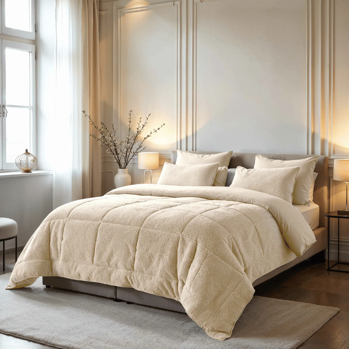 Zelesta Special Teddy Dekbed - Crème - Image 2