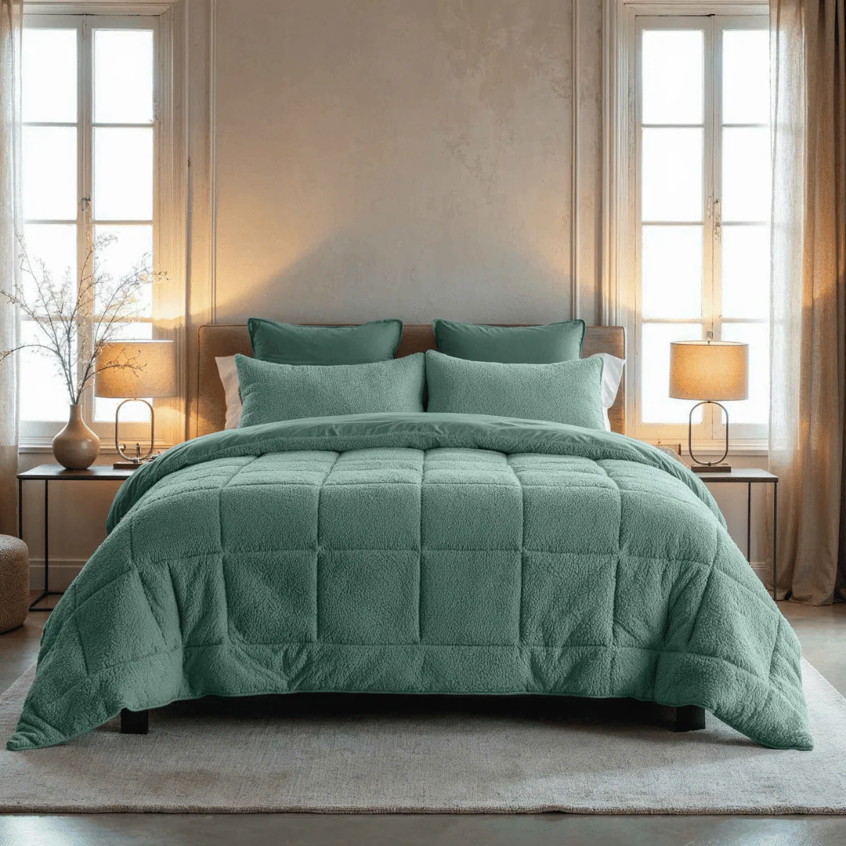 Zelesta Special Teddy Dekbed - Groen - Image 3