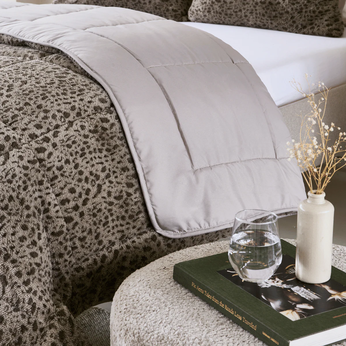 Zelesta Special Teddy Panter Dekbed - Taupe - Image 3