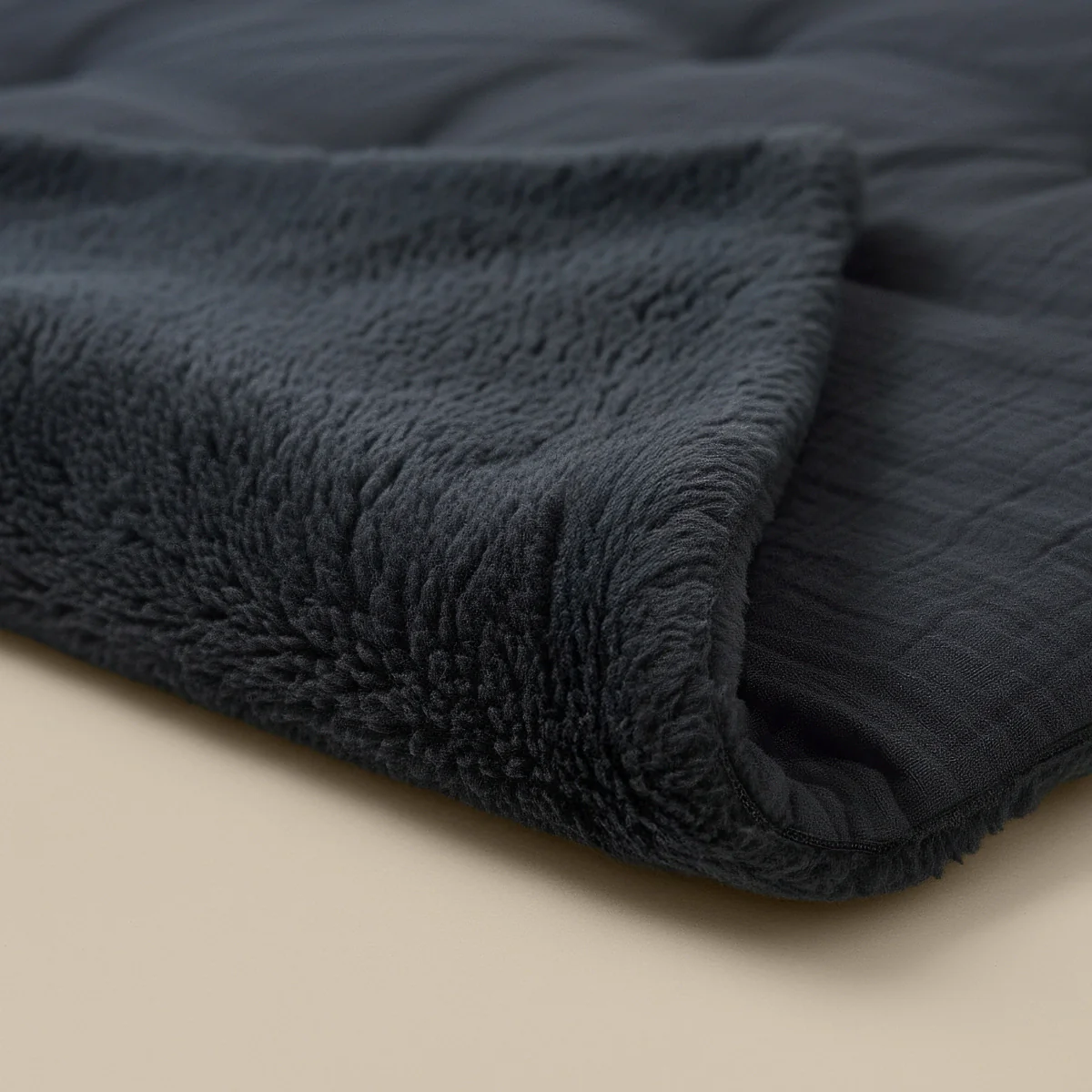Zelesta Teddy Katoen Mousseline - Anthracite - Image 7