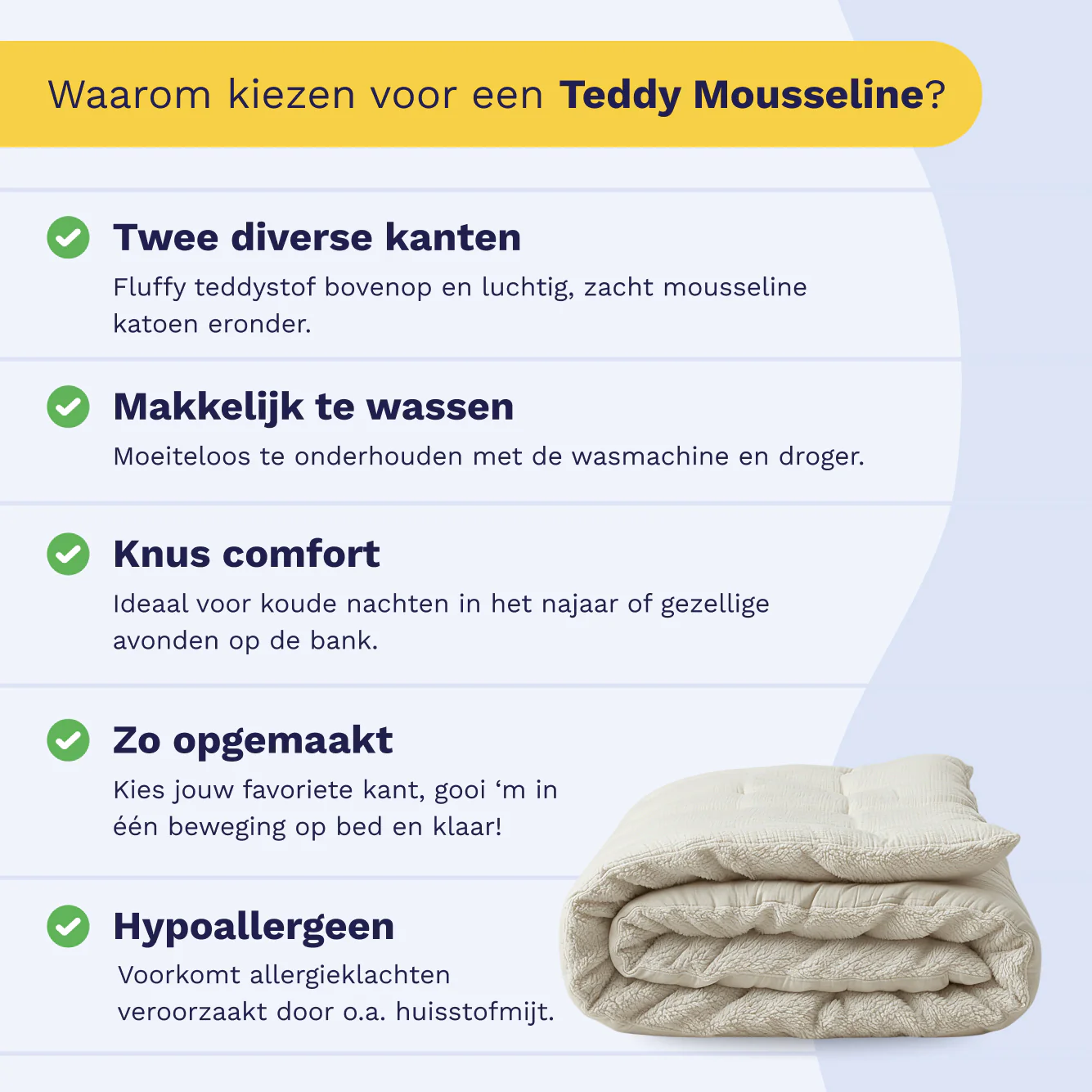 Zelesta Teddy Katoen Mousseline - Beige - Image 13