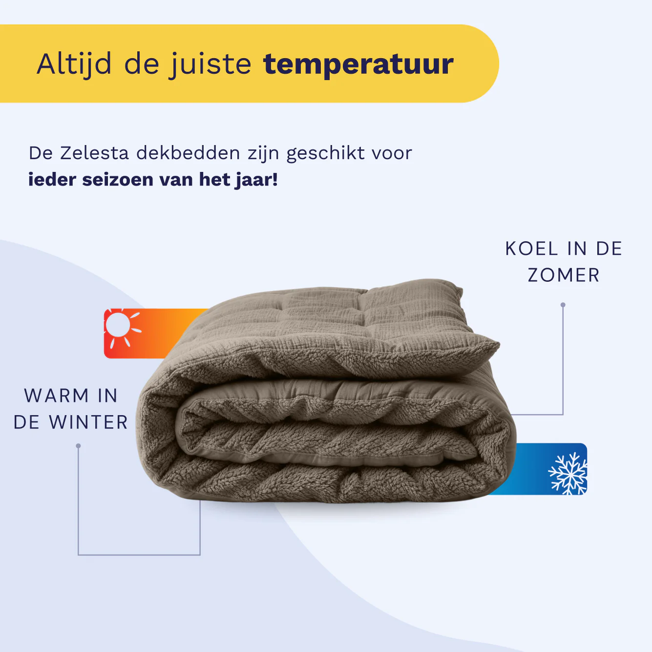 Zelesta Teddy Katoen Mousseline - Taupe - Image 12
