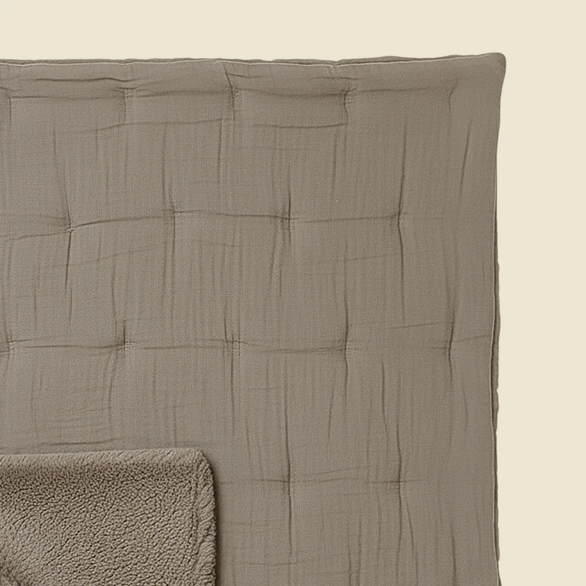 Zelesta Teddy Katoen Mousseline - Taupe - Image 9