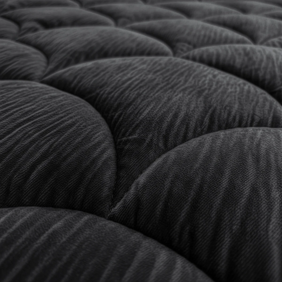 Zelesta Flanel Velvetbed Chique - Black - Image 4