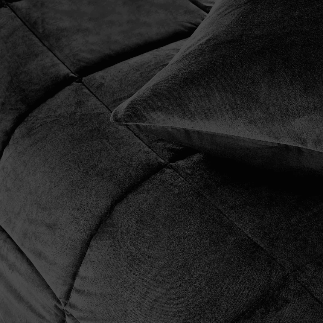 Zelesta Velvetbed - Zwart - Image 11