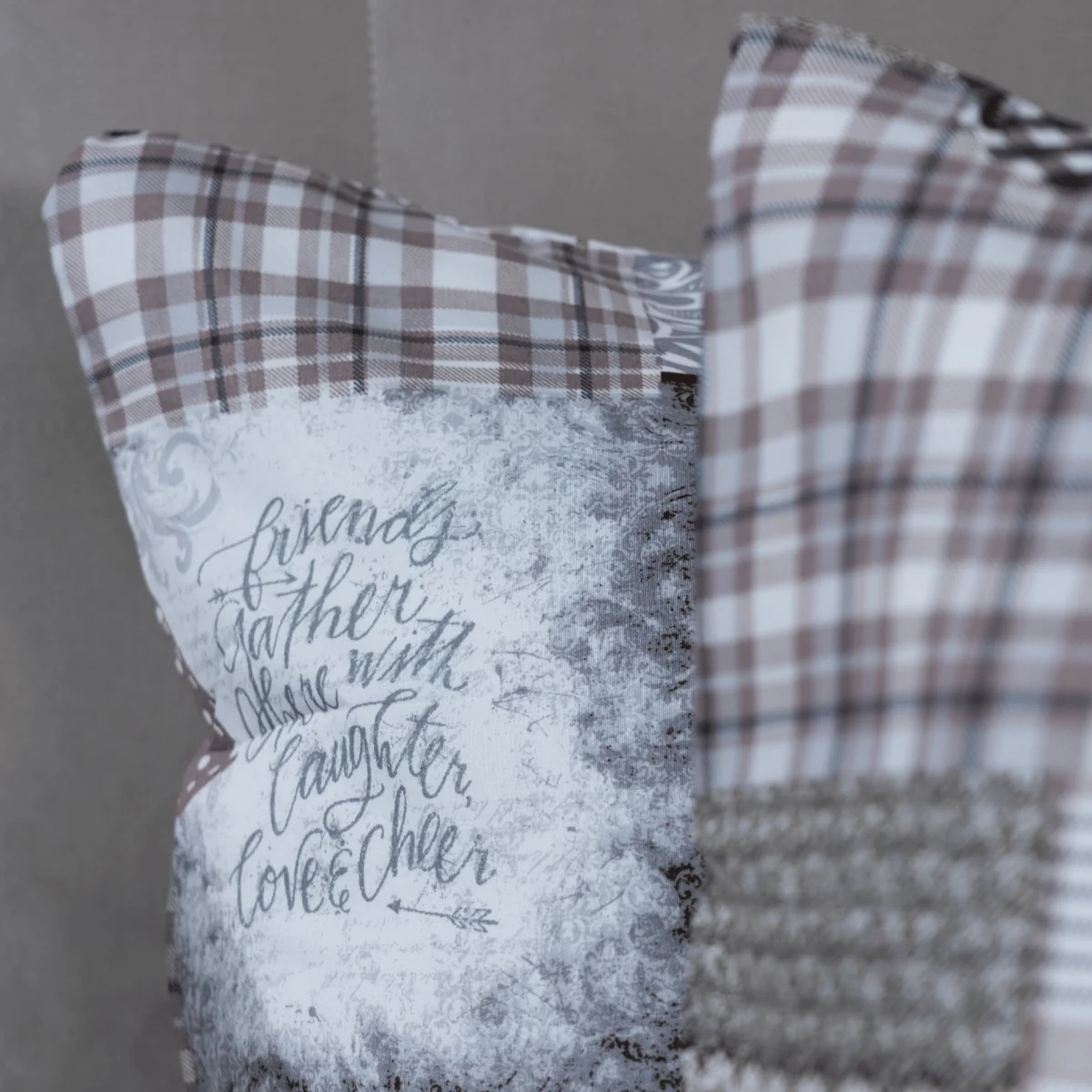 Zelesta Comfort Design Kussensloop Set van 2 - Patchwork Hearts - Image 3