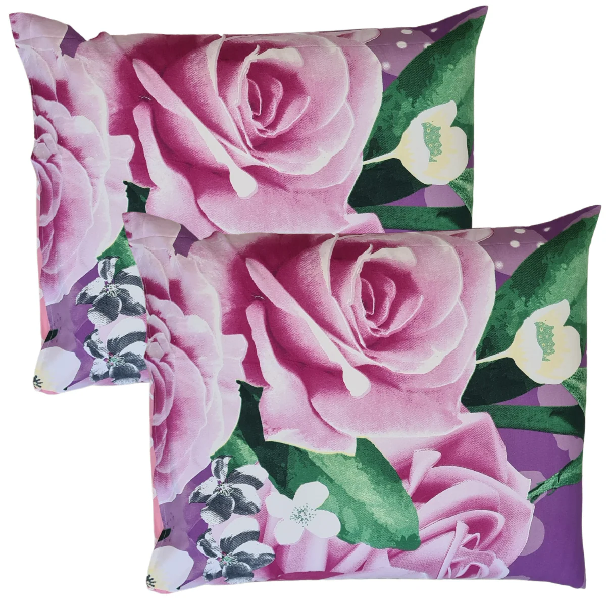 Zelesta Wonderbed Kussenslopen - Purple Roses
