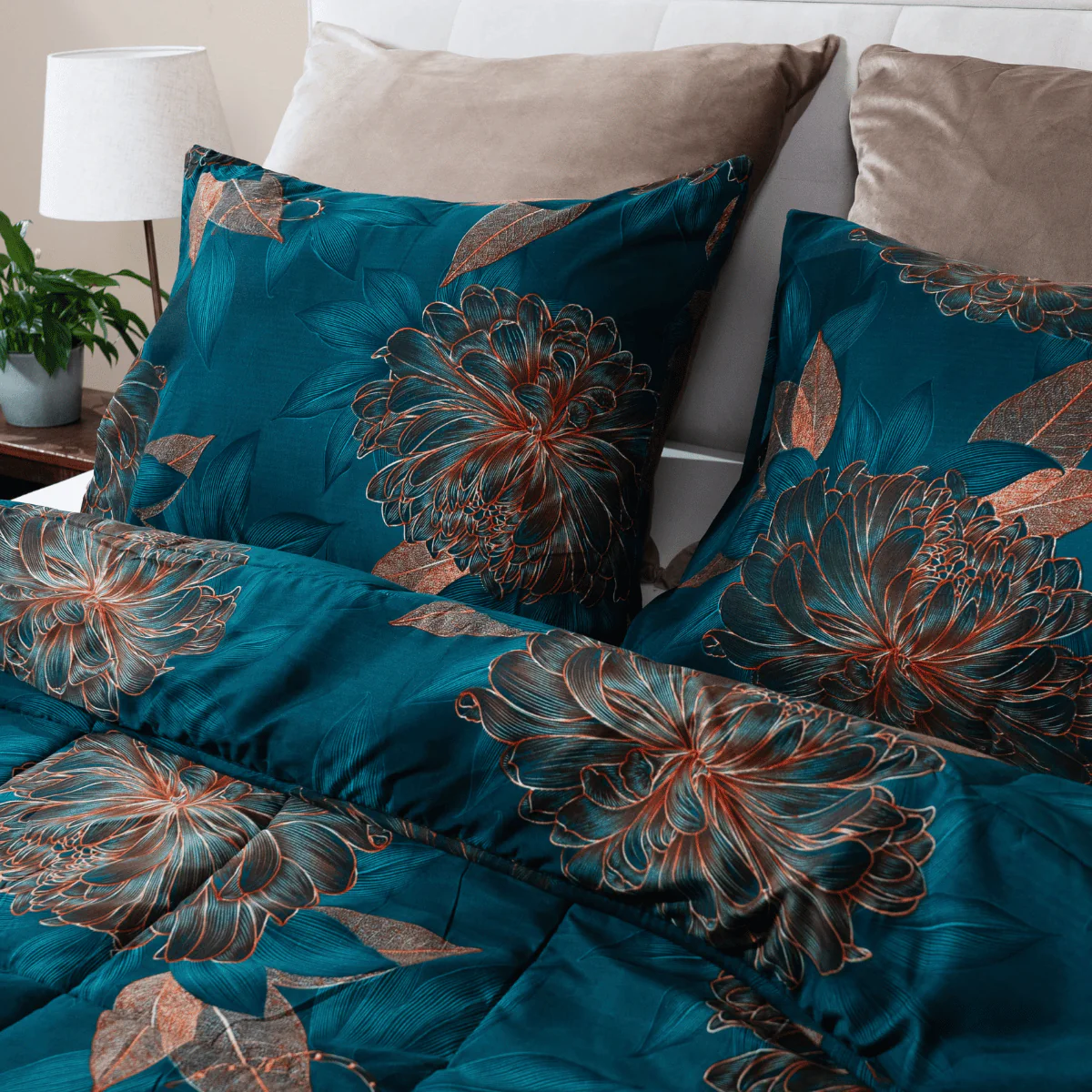 Zelesta Comfort Design Kussensloop Set van 2 - Royal Flowers - Image 2