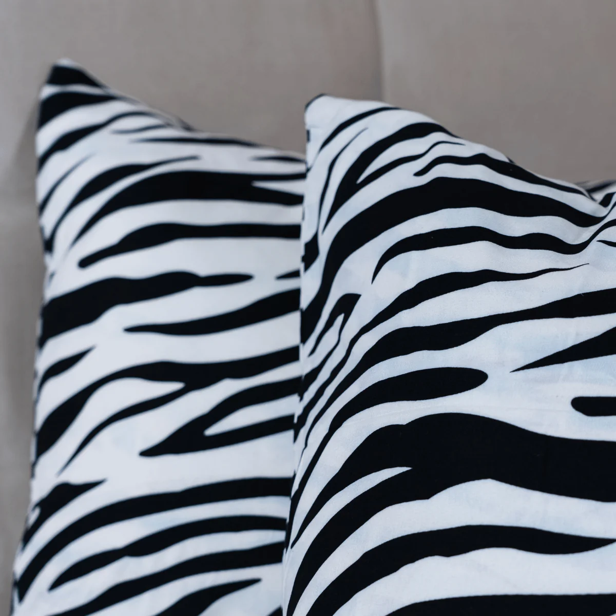 Zelesta Comfort Design Kussensloop Set van 2 - Zebra Skin - Image 3